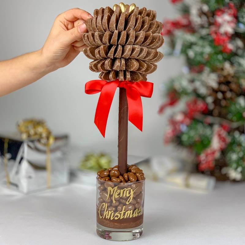 Chocolate Orange Funky Sweet Tree 25cm