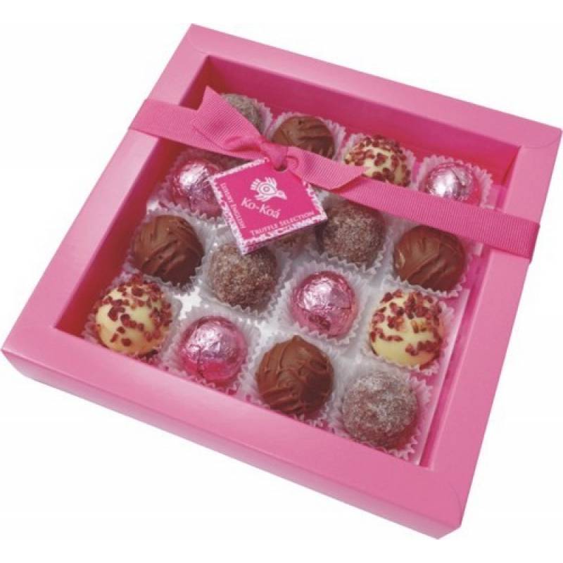 Luxury Pink Truffle Selection