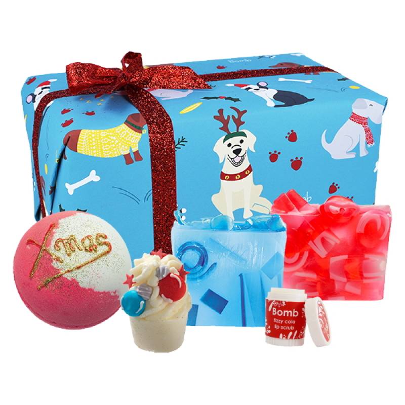 Santa Paws Bath Set